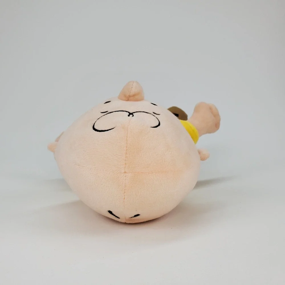 Kohls Cares Peanuts Charlie Brown Plush Stuffed Animal Yellow Shirt 12 Inch
